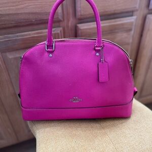 Coach Fuchsia Satchel Bag